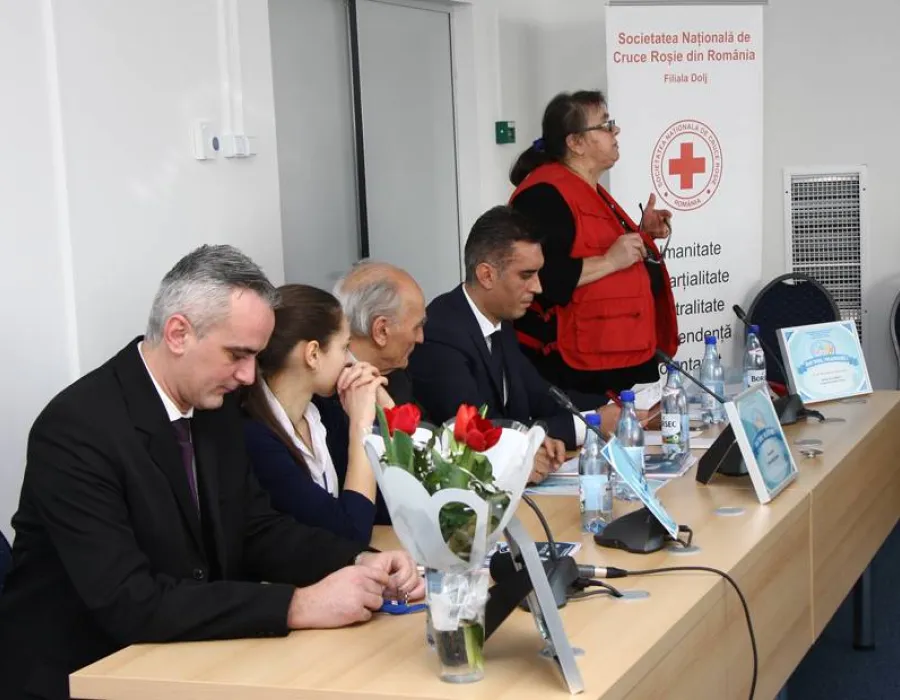 Foto Un nou presedinte la Crucea Rosie, filiala Dolj