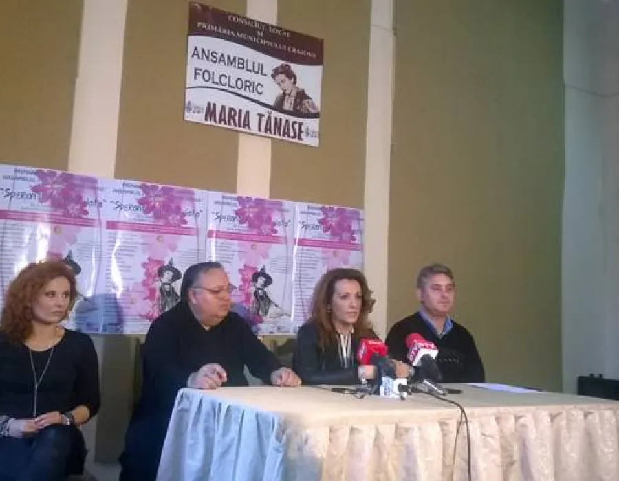 Foto Ansamblul Folcloric Maria Tănase organizează spectacolul “Speranţă pentru viaţă”