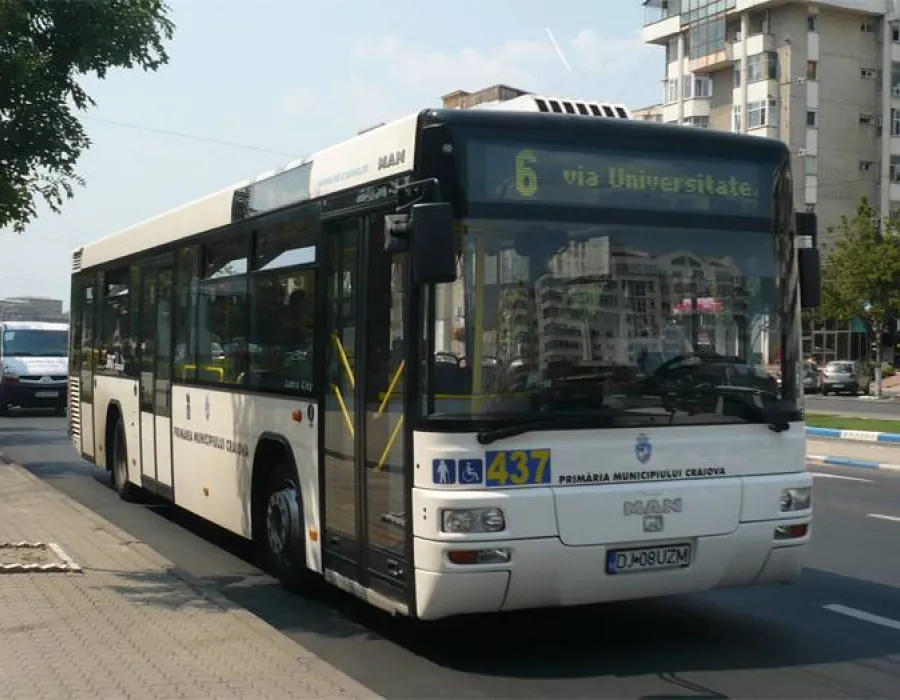 Foto Modificări la traseele RAT Craiova