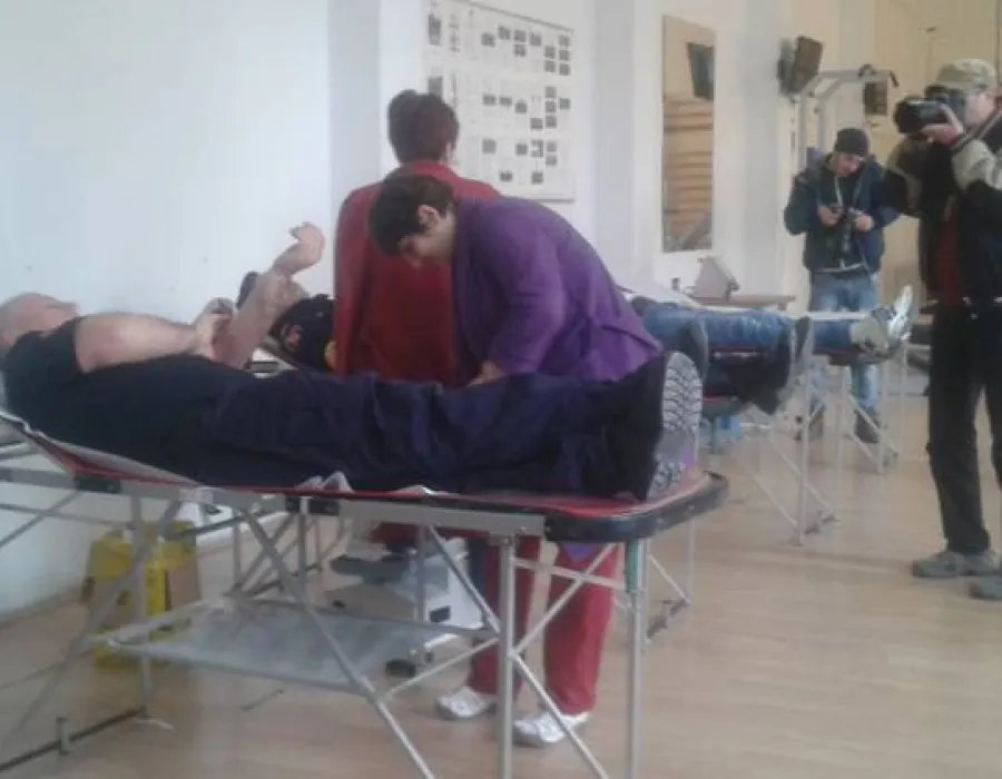 Foto „Picătura miraculoasă” donată de jandarmii doljeni
