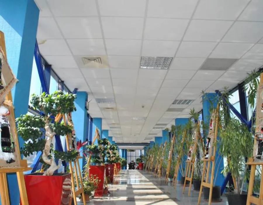 Foto Straie populare în miniatură, în expoziţie la Aeroportul Craiova