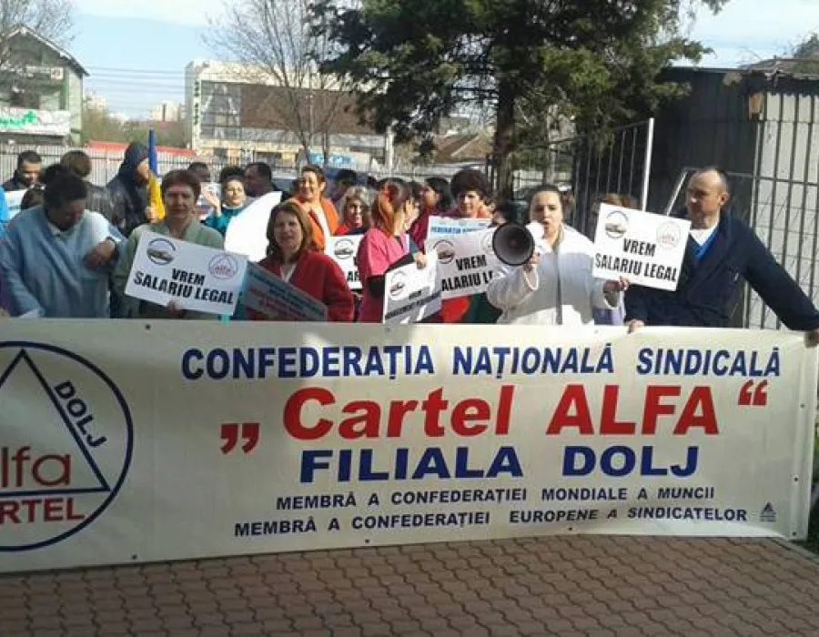 Foto Grevă de avertisment la centrul de transfuzii