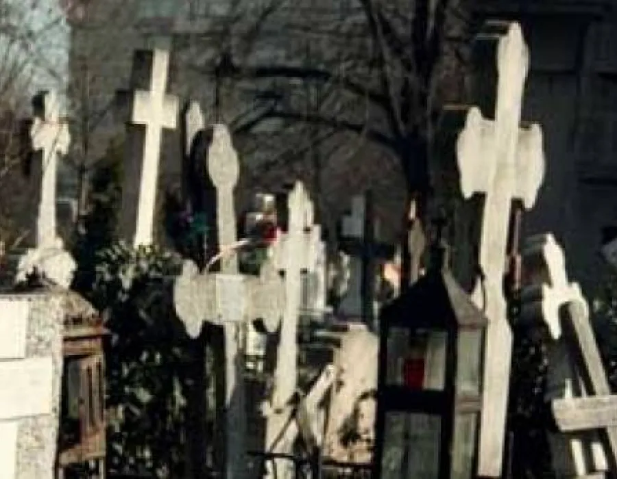 Foto Obicei străvechi în localitatea Iloviţa: petrecere cu lăutari în cimitir