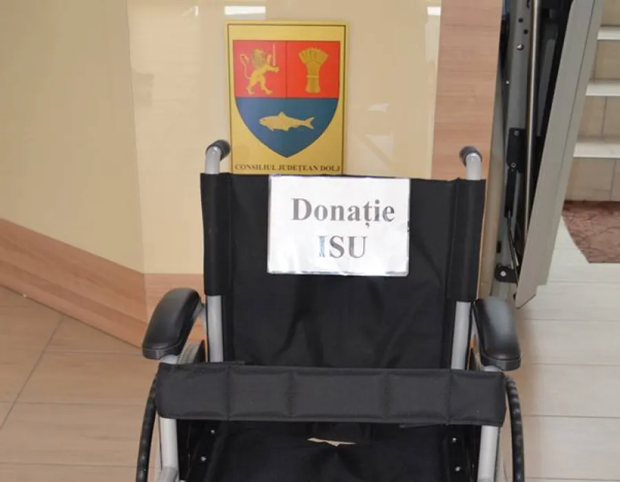 Foto ISU Dolj, donaţii de Paşte