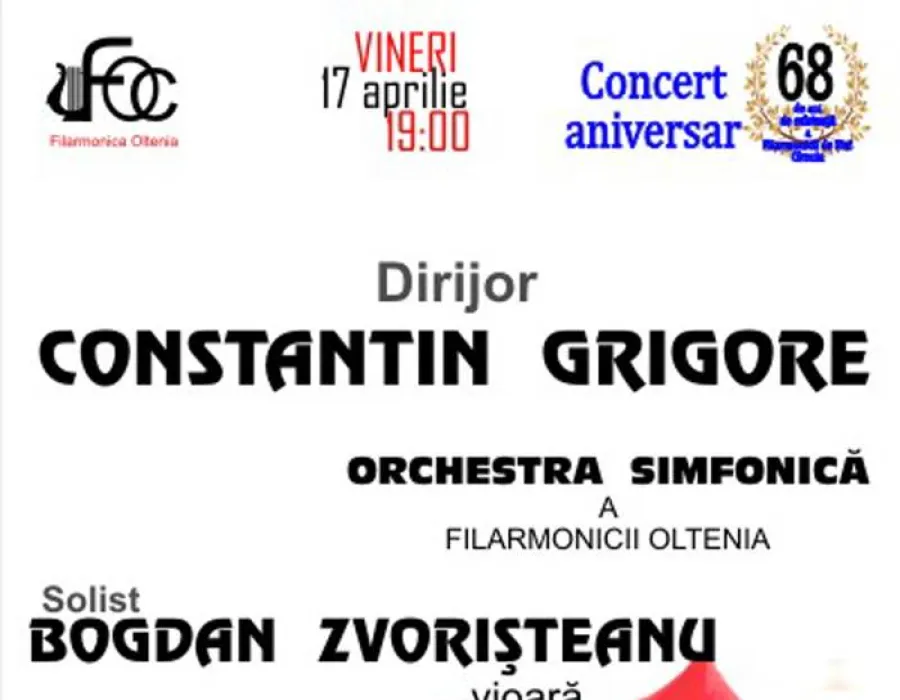 Foto 68 de ani de existenţă a Filarmonicii de Stat “Oltenia” Craiova