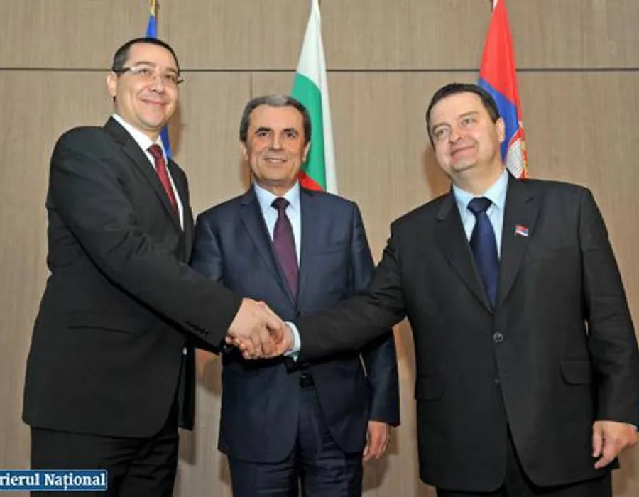 Foto Întâlnirea trilaterală, începutul unei colaborări transfrontaliere
