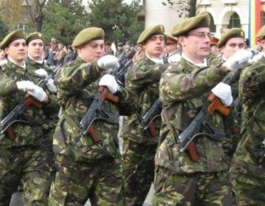 Foto Ceremonie militara pe 9 mai