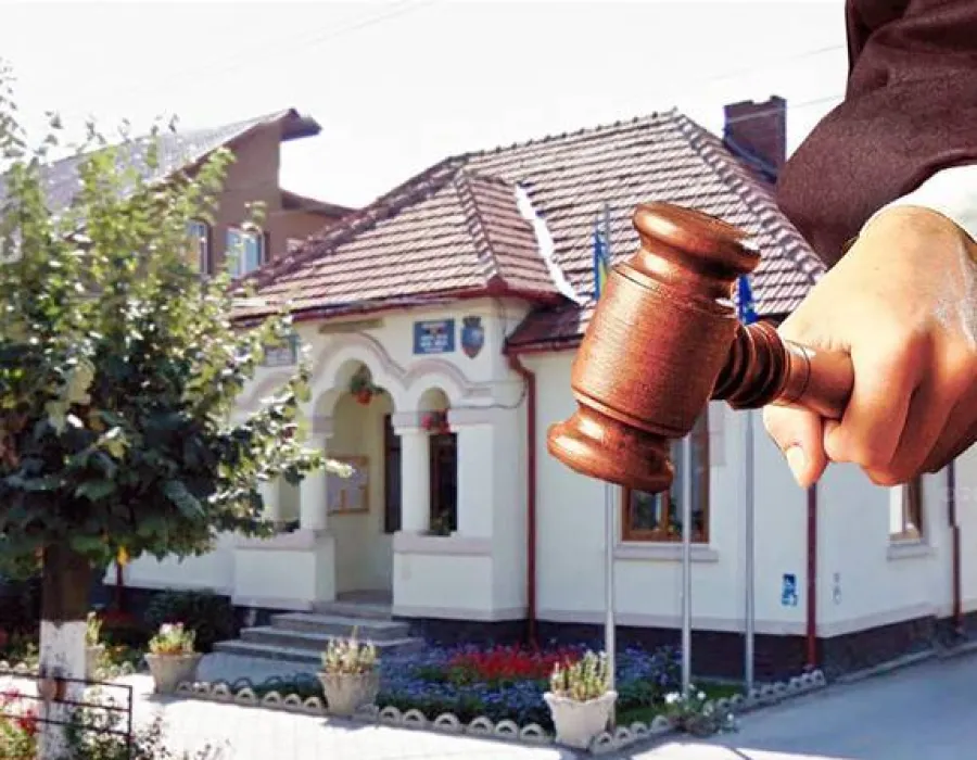 Foto CONDAMNARE la PRIMĂRIA HOREZU