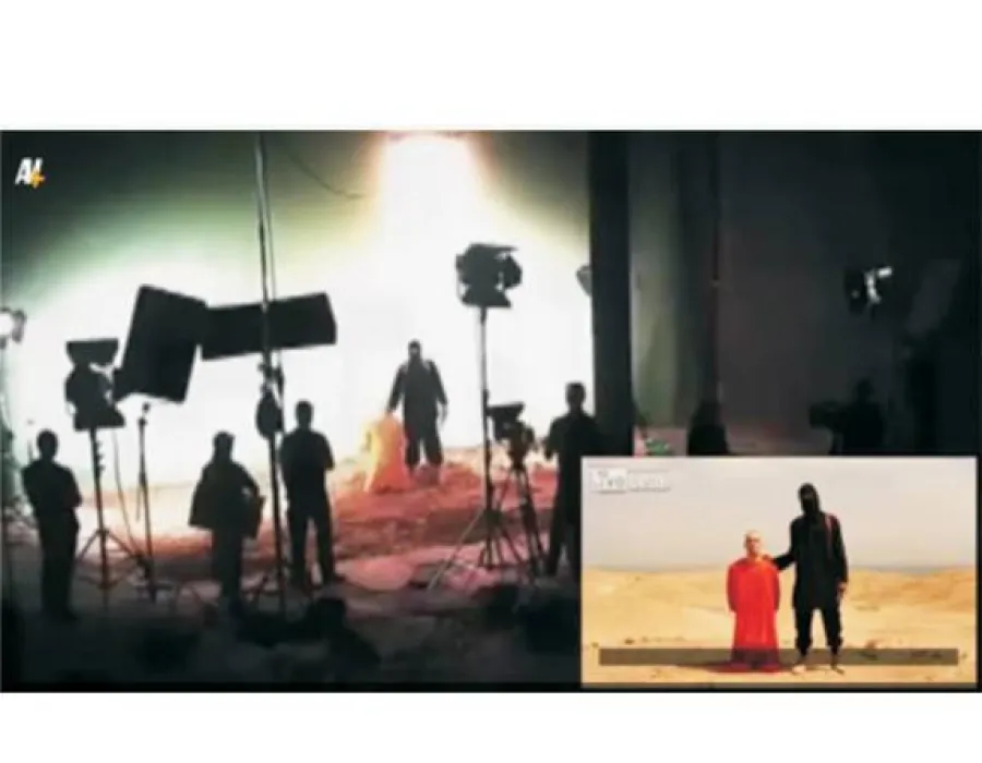 Foto VIDEO: Execuţii ISIS, regizate într-un studio?