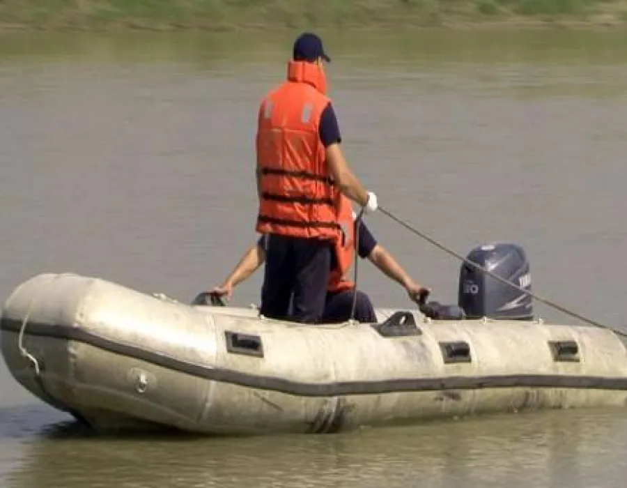 Foto VIDEO / Înecat în râul Vedea
