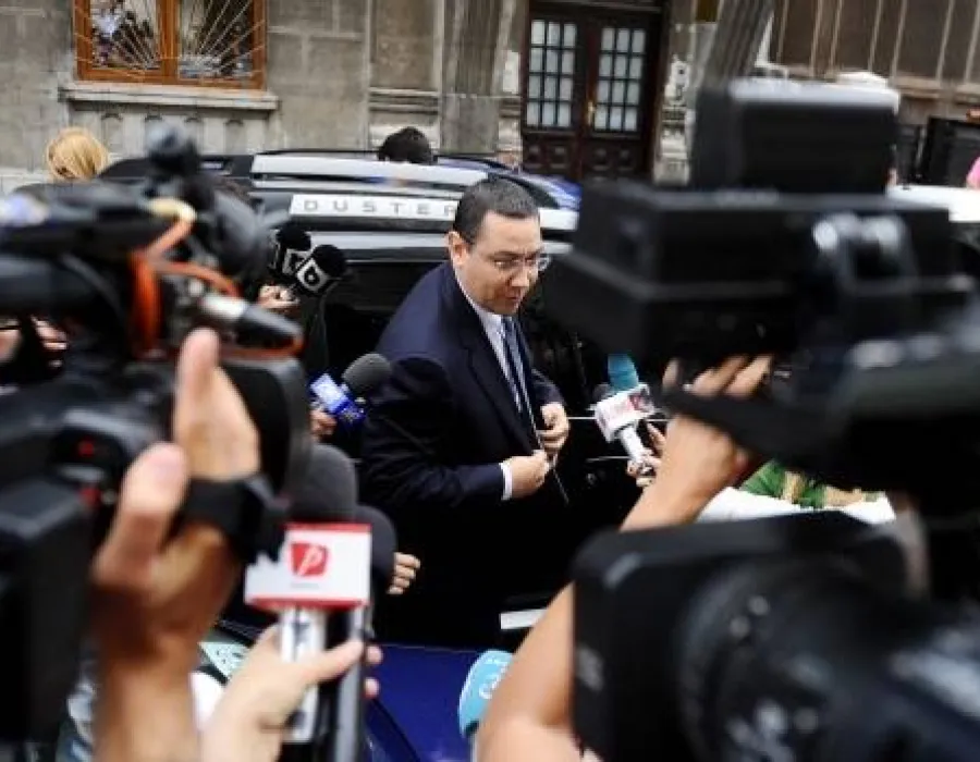Foto VIDEO / VICTOR PONTA, citat la DNA în Dosarul Rovinari-Turceni: "Mi s-a dat EXPERTIZA"