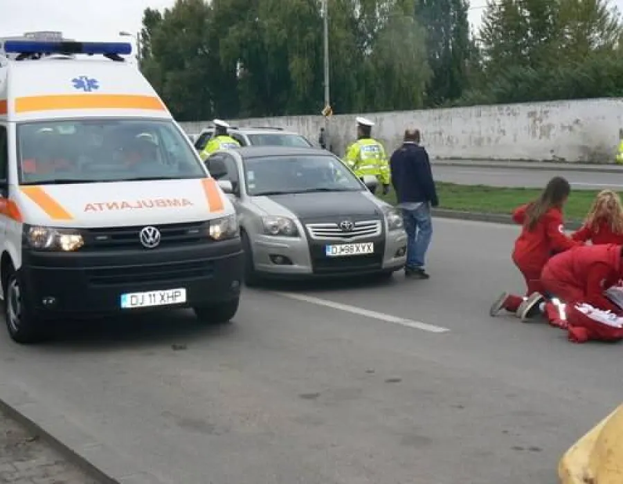 Foto Exerciţiu de simulare a unui accident de pe bulevardul 1 Mai