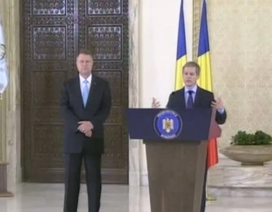 Foto DACIAN CIOLOŞ a fost desemnat PREMIER. Iohannis: "E nevoie de un prim-ministru TEHNOCRAT"