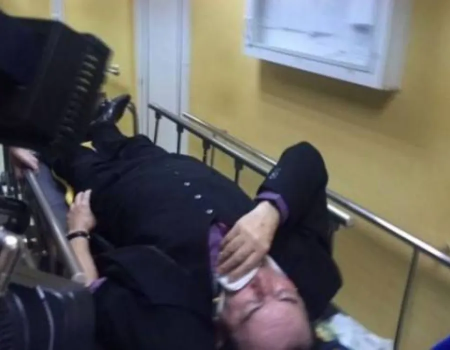 Foto Miron Cozma, rănit într-un accident rutier. Imagini cu ”luceafărul huilei” la spital