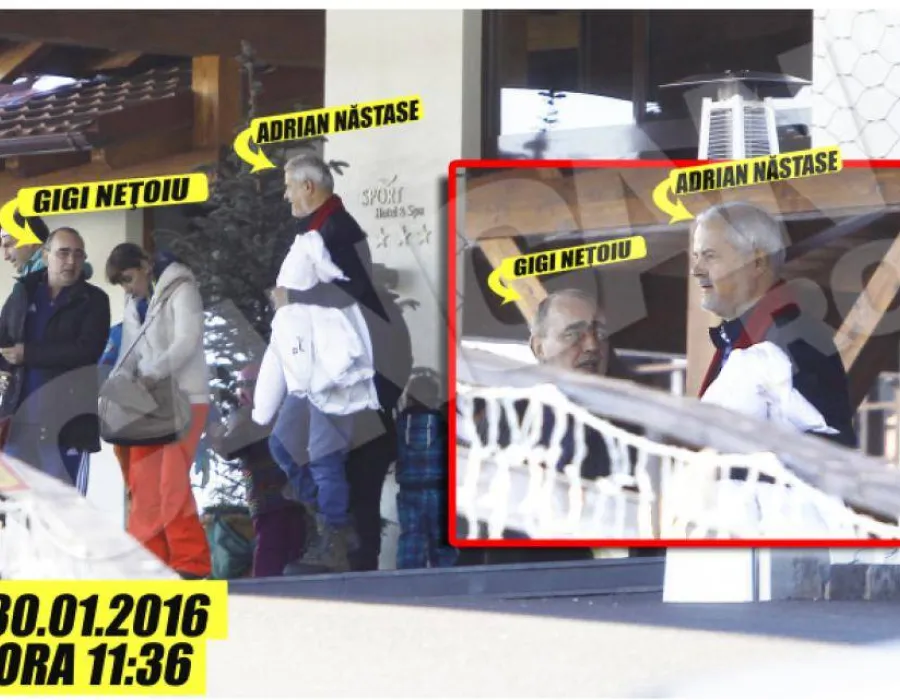 Foto INFRACTORII Năstase și Nețoiu, ÎNTÂLNIRE DE LUCRU în Poiana Brașov!