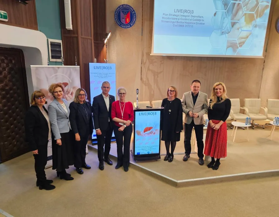 Foto LIVERO3: Colaborare regională pentru combaterea bolilor hepatice în Sud-Vest Oltenia