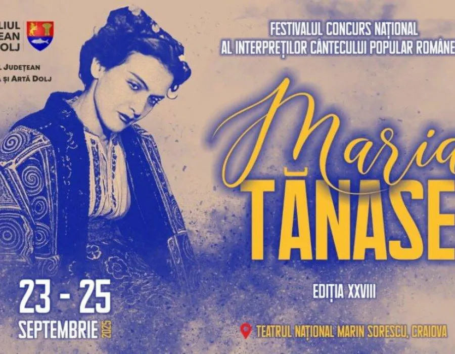 Foto Festivalul „Maria Tănase” 2025. Înscrieri până pe 14 septembrie și premii importante pentru interpreți