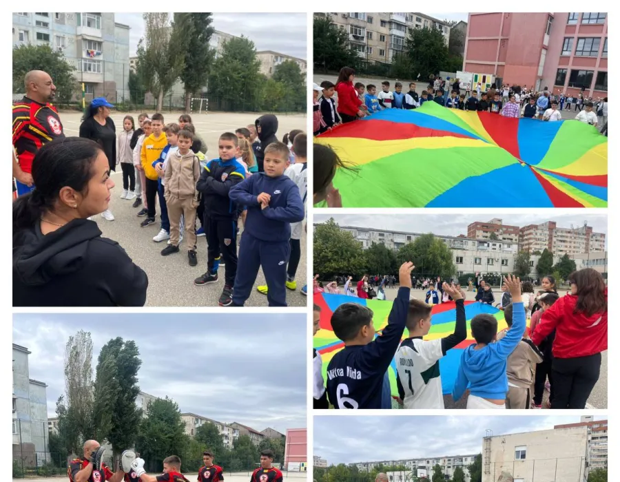 Foto Joacă, sport și prietenie la Școala „Mihai Viteazul” din Craiova