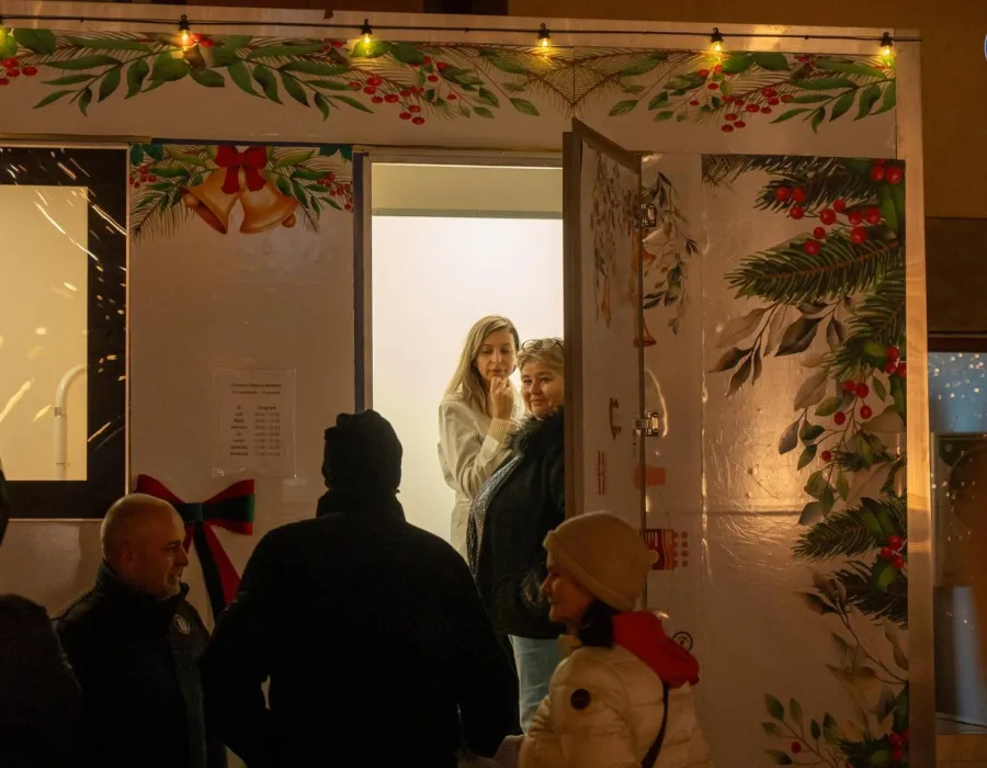 Foto Caravana „Cântarul Sănătății” la Târgul de Crăciun Craiova 