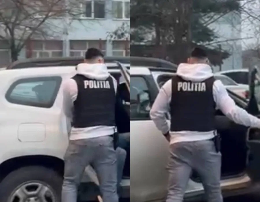 Foto Bărbat reținut după ce a furat combustibil din mai multe mașini parcate în Craiova