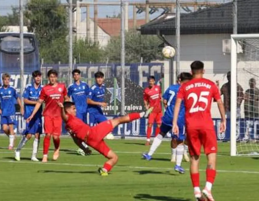 Foto FCU-Filiași 0-5. Vezi rezultatele meciurilor Turului 1 al Cupei României, sezonul 2026-2027