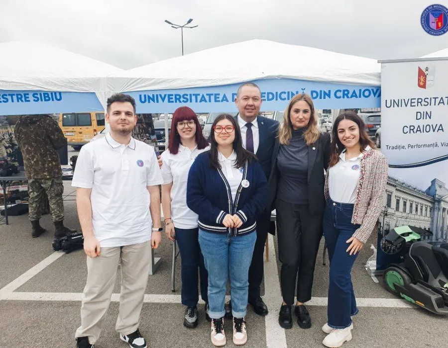 Foto UMF Craiova și-a prezentat oferta educațională