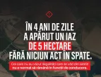 Foto Balastiere ilegale în Olt, vizibile din satelit: „Crater de 5 hectare săpat în 4 ani, fără acte”