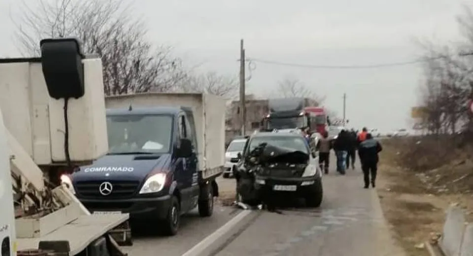 Foto Accident mortal la trecerea de nivel cu calea ferată, în comuna Sopârlița