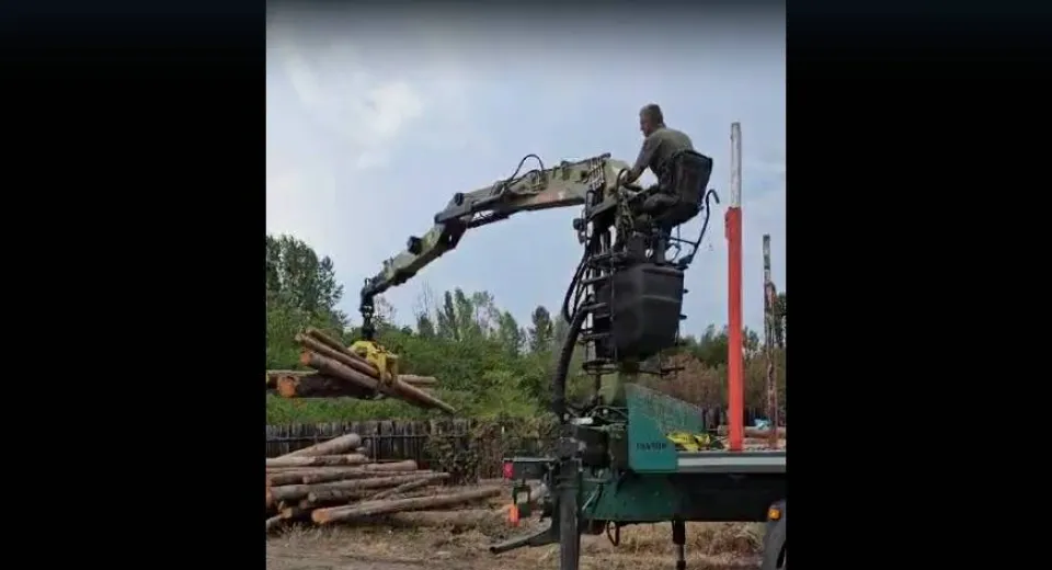 Foto Gorj: Cherestea confiscată la două depozite din Novaci și Ciocadia 