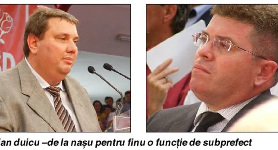 Foto Finul lui Duicu a fost uns subprefect