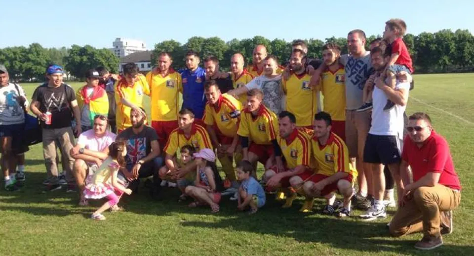 Foto Olteanul Bănică, erou la FC România