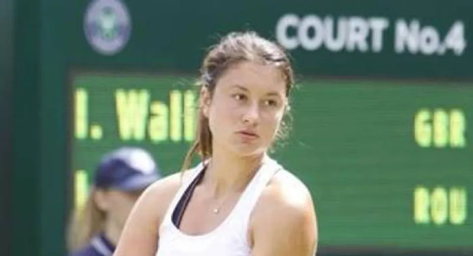 Foto Ioana Roşca, în mare vervă la Madrid