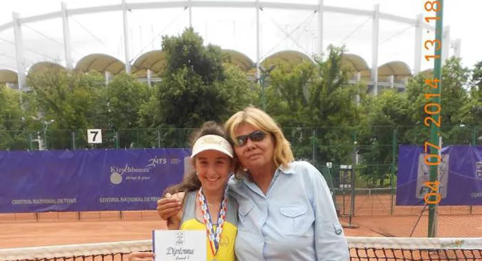 Foto Michelle Wetherall - vicecampioană naţională