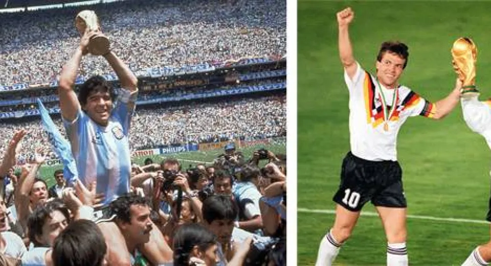 Foto 1986, Argentina, 1990 Germania. 2014?
