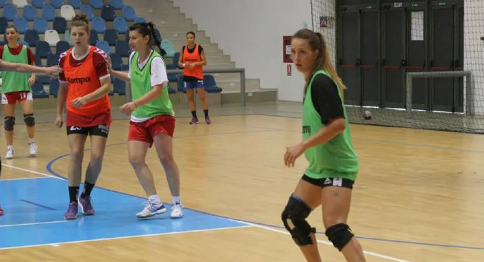 Foto Ane Eidem s-a pregătit cu SCM Craiova