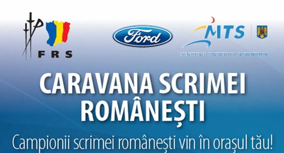 Foto Caravana scrimei româneşti porneşte la drum