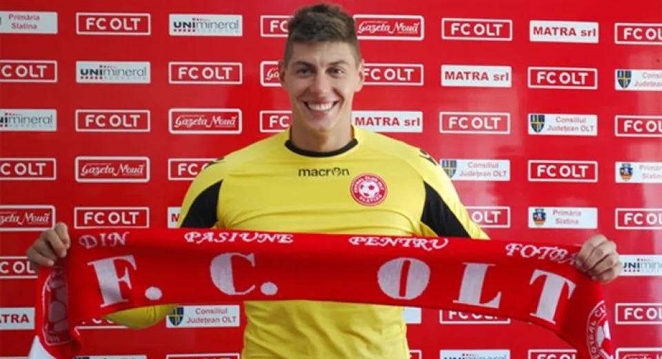 Foto Mario Kirev a plecat de la FC Olt Slatina