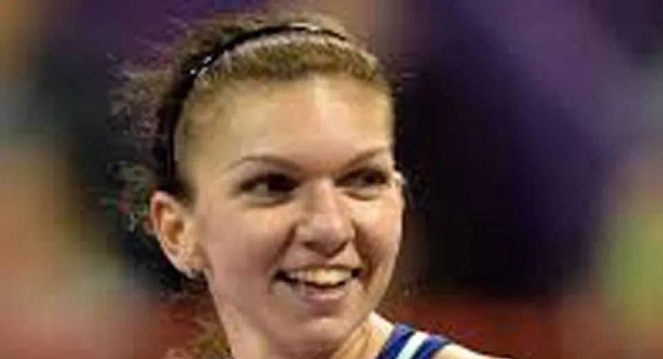 Foto Halep joacă în China