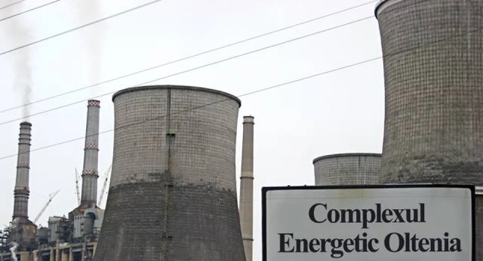 Foto Protest al minerilor de la Complexul Energetic Oltenia