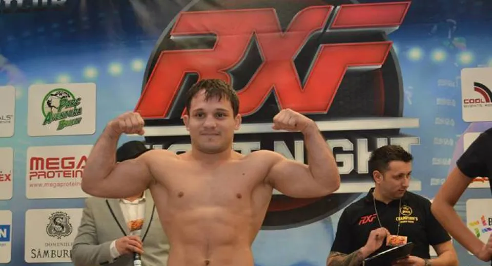 Foto Severineanul Munteanu, la cea de-a treia victorie la MMA