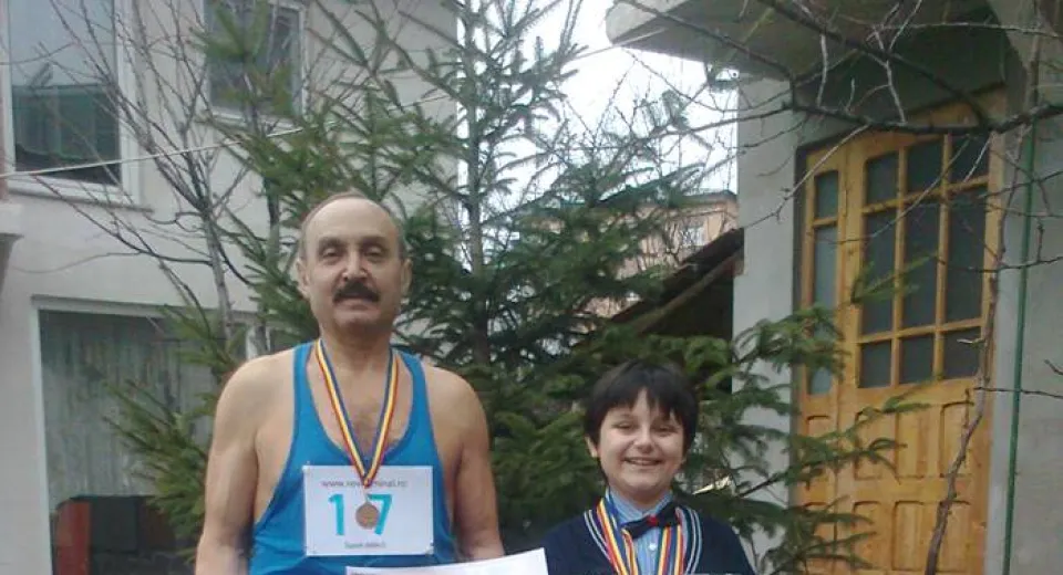 Foto Inginerul Călina, din nou pe podium la veterani