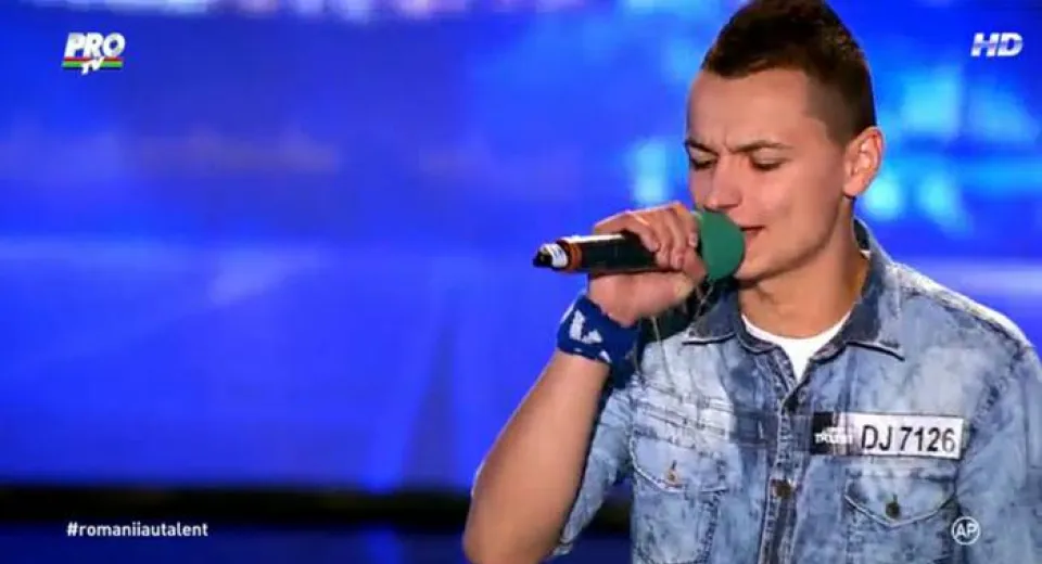 Foto Ektro a făcut show la “Românii au talent”