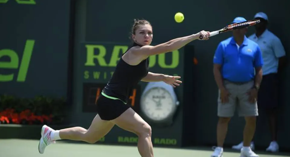 Foto Halep înfruntă americancele pentru trofeul de la Miami