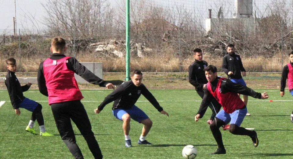 Foto EXCLUSIV. Alb-albaștrii se pregătesc bine înainte de meciul cu Lipova!