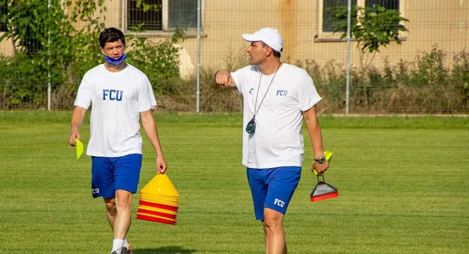 Foto EXCLUSIV. Dănănae, antrenor secund al lui Trică. 