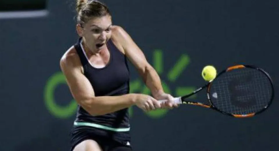 Foto Simona Halep. Românca s-a calificat în finala de la Cincinnati, unde o va întâlni pe Serena Williams