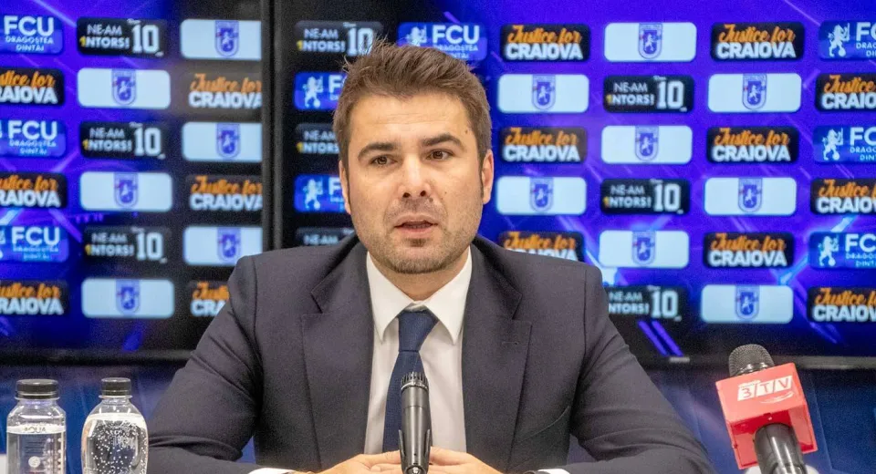 Foto Adi Mutu: „Am sete de performanță, iar eu voi da totul pentru Universitatea Craiova!