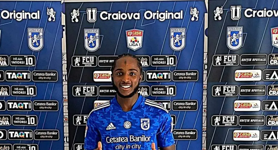 Foto Știința a mai perfectat încă un transfer. Sekou Sidibe a semnat cu FC Universitatea Craiova!