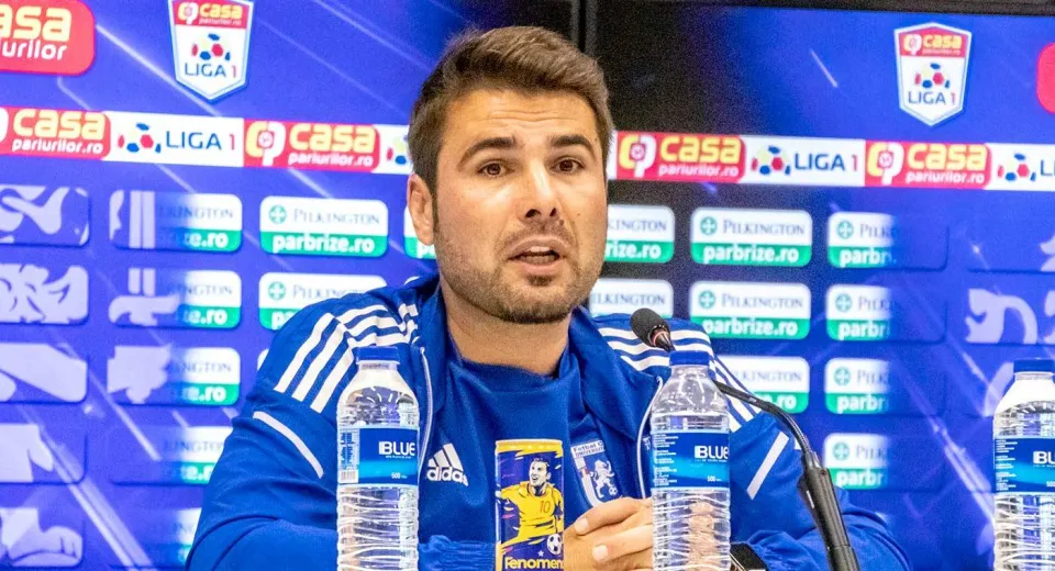 Foto OFICIAL. Adrian Mutu s-a despărțit amiabil de FC Universitatea Craiova!