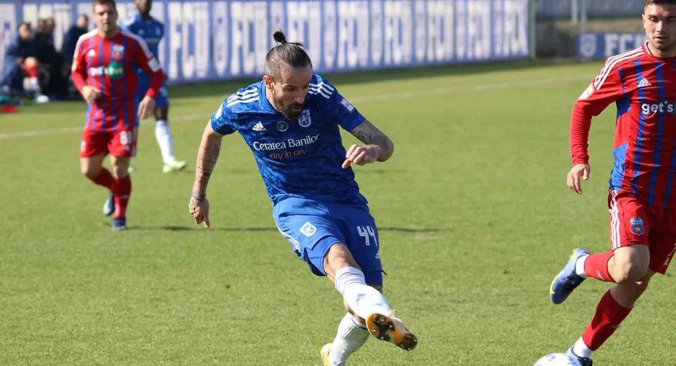 Foto Înfrângere în al doilea amical din Austria. FCU-AEK Larnaca, 1-2
